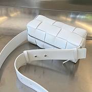 Bottega Veneta Small White Brick Cassette Bag - 2