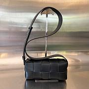 Bottega Veneta Small Black Brick Cassette Bag - 1