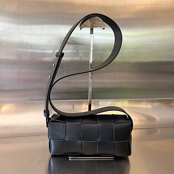 Bottega Veneta Small Black Brick Cassette Bag