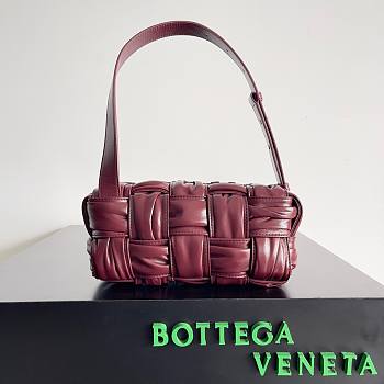 Bottega Veneta Small Red Brick Cassette Bag