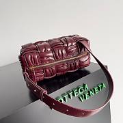 Bottega Veneta Small Red Brick Cassette Bag - 5