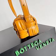 Bottega Veneta Small Crinkled Yellow Brick Cassette Bag - 5