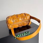 Bottega Veneta Small Crinkled Yellow Brick Cassette Bag - 6