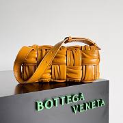 Bottega Veneta Small Crinkled Yellow Brick Cassette Bag - 4