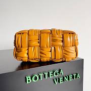 Bottega Veneta Small Crinkled Yellow Brick Cassette Bag - 2