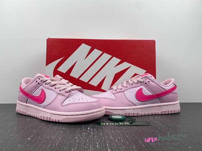 Nike Dunk low GS triple pink DH9765 shoes - 1