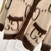 Gucci GG Reversible Mohair-blend Cardigan - 3