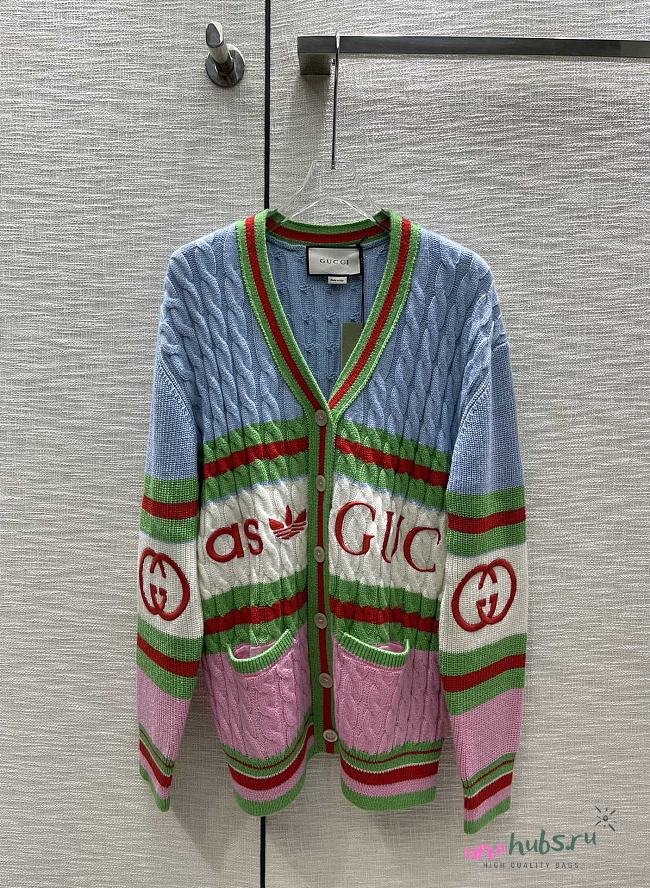 Gucci x Addidas Wool Cardigan - 1