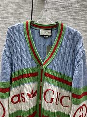 Gucci x Addidas Wool Cardigan - 4