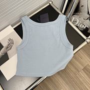 Prada croptop ( white/ blue) - 5