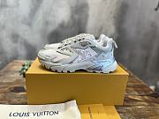 Louis Vuitton Men Tatic Runner White Shoes  - 1