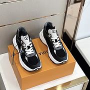 Louis Vuitton Run55 Black Shoes  - 4