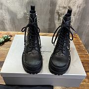 Balenciaga black strike high boots  - 6