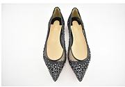 Christian Louboutin Glitter Ballet Flats  - 3