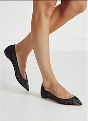 Christian Louboutin Glitter Ballet Flats  - 5