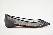 Christian Louboutin Glitter Ballet Flats  - 6