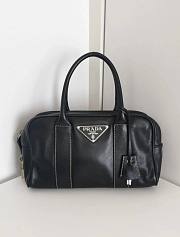 Prada Nappa Bouletto Black Leather Bag - 1