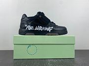 OFF-WHITE Out of Office Black White Sneakers - 3