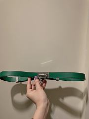 Bottega Veneta green belt 2cm - 1