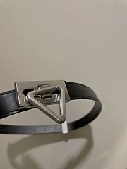 Bottega Veneta black belt 2cm - 5