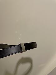 Bottega Veneta black belt 2cm - 2