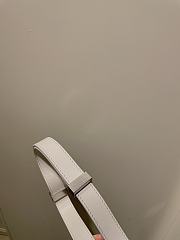 Bottega Veneta white belt 2cm - 5