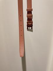 Celine CC brown belt 2.5cm - 5