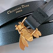 Dior bee black belt 1.7cm - 2