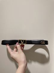 Valentino Vlogo Signature Black Belt 2cm - 1