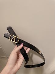 Valentino Vlogo Signature Black Belt 2cm - 5