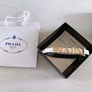 Prada white belt 2cm - 1