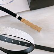 Prada white belt 2cm - 5