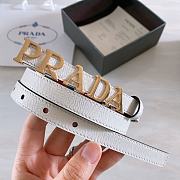 Prada white belt 2cm - 3