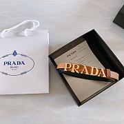 Prada brown belt 2cm - 1