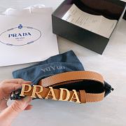 Prada brown belt 2cm - 6