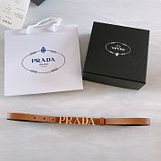 Prada brown belt 2cm - 4