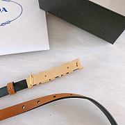 Prada brown belt 2cm - 3