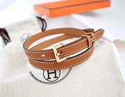 Hermes H brown belt - 1