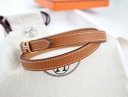 Hermes H brown belt - 2