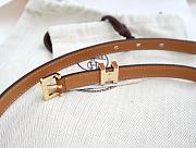 Hermes H brown belt - 3