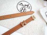 Hermes H brown belt - 4