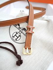 Hermes H brown belt - 6