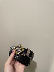 Fendi FF black belt 2cm - 3