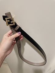 Fendi FF black belt 2cm - 2