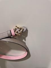 Fendi FF gray belt 2cm - 4