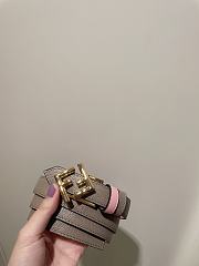 Fendi FF gray belt 2cm - 6