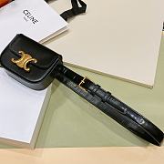 Celine Triomphe mini bag belt - 5