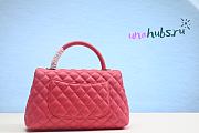 Chanel CF Coco Pink Leather 29cm Bag - 5