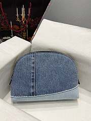 DOLCE & GABBANA Girls Denim Patchwork Make Up Bag - 3