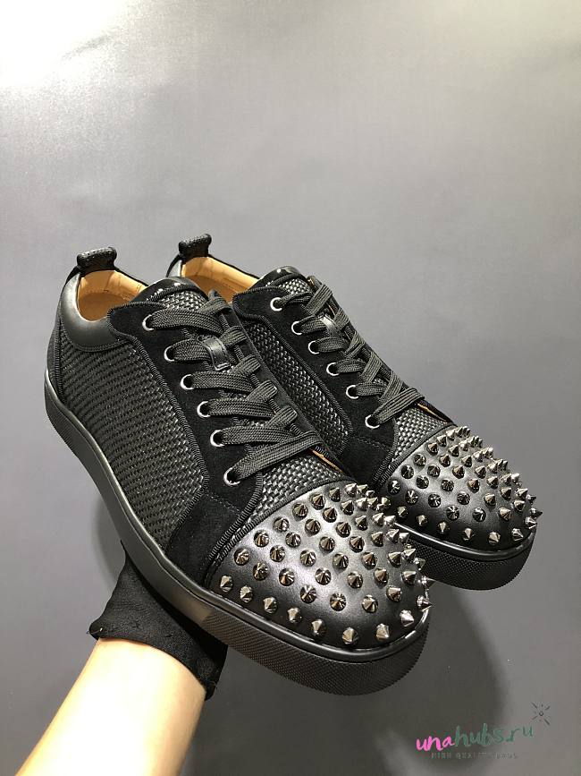 CL pikes Orlato Black Leather Sneakers - 1